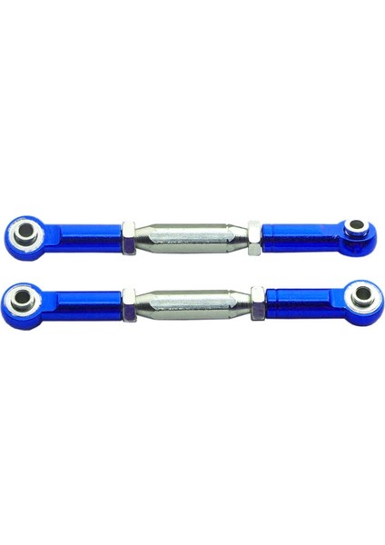 2 Adet Metal Ayarlanabilir Direksiyon Bağlantı Servo Bağlantı Çekme Çubuğu Traxxas Slash 4x4 5807 HQ727 1/10 Rc Araba Yükseltilmiş Parçalar, 3 (Yurt Dışından) fırsatları
