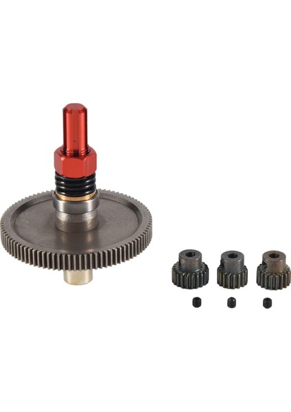 91T Düz Dişli Terlik Debriyaj 21T 19T 17T Dişli Seti Arrma 1/10 Senton Granit Big Rock Vorteks Typhon 4x4 Parçaları, Kırmızı (Yurt Dışından)