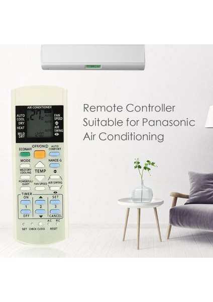 Panasonic Klima Için Yeni Uzaktan Kumanda A75C3208 A75C3706 KTSX5J A75C4185 A75C2994 A75C3883 (Yurt Dışından)