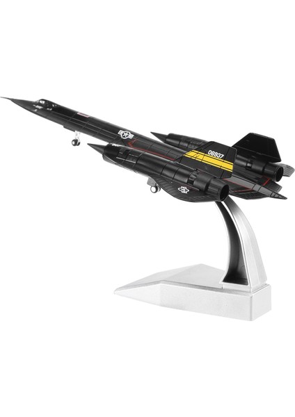 1/144 Döküm SR-71A Blackbird Keşif Uçağı Uçak Modeli Çocuklar Için Yetişkin Ev Ofis Dekor (Yurt Dışından)