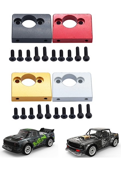 Metal Motor Montaj Tabanı SG1603 SG1604 SG1605 Udırc UD1601 UD1602 UD1603 UD1607 1/16 Rc Araba Yükseltme Parçaları, Siyah (Yurt Dışından) indirimleri