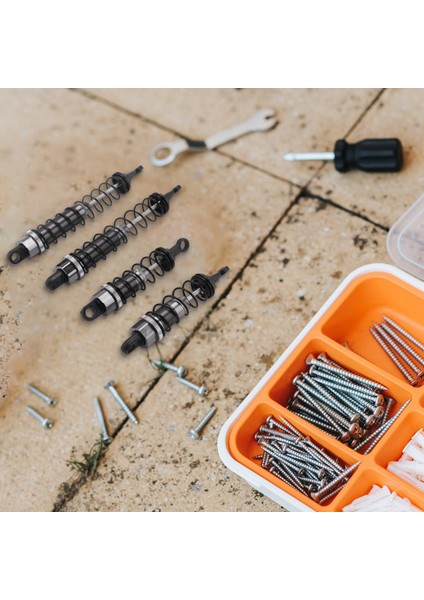 Metal Yağ Dolu Ön ve Arka Amortisör 1/12 Wltoys 12428 12423 Rc Araba Paletli Yükseltme Parçası, Titanyum (Yurt Dışından) modelleri