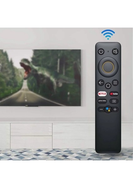 Netflix Google Assistant Için Realme Smart Tv Için Uzaktan Kumanda Rem-V1 Kızılötesi Uzaktan Kumanda (Yurt Dışından)