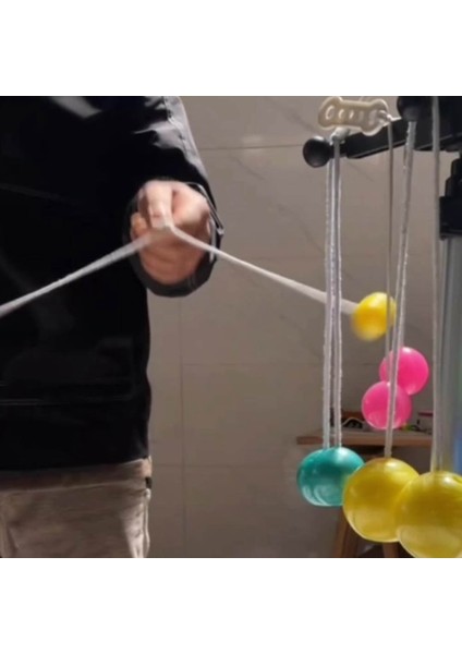10 Adet 4 cm Clackers Topu Lato-Lato Oyuncak Clack Topu Çocuk Oyuncakları Latto Oyuncak Top Sallamak Etki Topu Karışık Renk (Yurt Dışından)