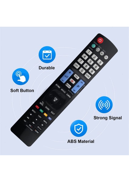 AKB74115502 Uzaktan Kumandayı Lg Tv 47LM4600 55LM4600 MFL67468116 47LM4700 55LM4700 32LM5800 55LM5800 47LM5800 55LM5800 Için Değiştirin (Yurt Dışından) fiyatları