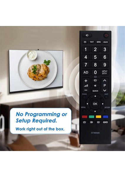 Toshiba Tv CT-90380 CT-90336 CT-90351 LCD LED 3D Hdtv Akıllı Tv Için CT-90326 Uzaktan Kumandayı Değiştirin (Yurt Dışından) fırsatları