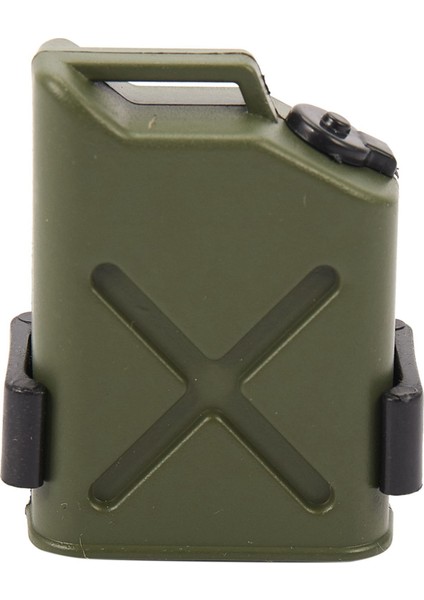 Rc Kaya Paletli 1:10 Aksesuarları Mini Yakıt Tankı Tamıya CC01 Eksenel SCX10 90046 D90 D110 Tf2 Traxxas Trx-4 Paletli Kamyon, Yeşil (Yurt Dışından)