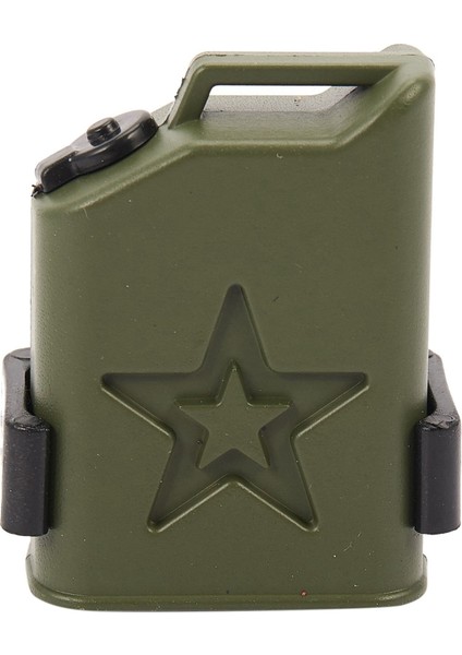 Rc Kaya Paletli 1:10 Aksesuarları Mini Yakıt Tankı Tamıya CC01 Eksenel SCX10 90046 D90 D110 Tf2 Traxxas Trx-4 Paletli Kamyon, Yeşil (Yurt Dışından) modelleri