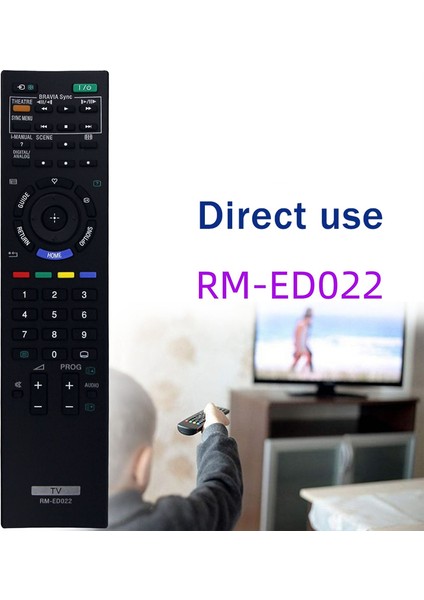 RM-ED022 Uzaktan Kumanda Sony Tv Uzaktan Kumandası Için Uygundur RM-ED022 ED011 ED009 Uzaktan Kumanda (Yurt Dışından) fiyatları