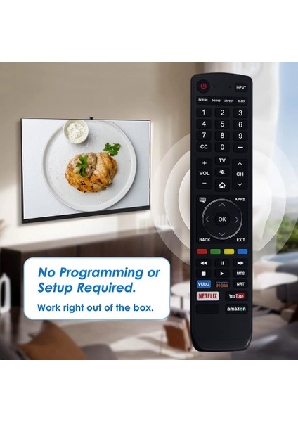 EN3139S EN3139H Sharp Hisense Tv Için Uzaktan Kumandayı Değiştirin LC-55N7002U LC-43Q7000U LC-50Q7000U LC-55P6000U LC-65P6000U (Yurt Dışından) modelleri