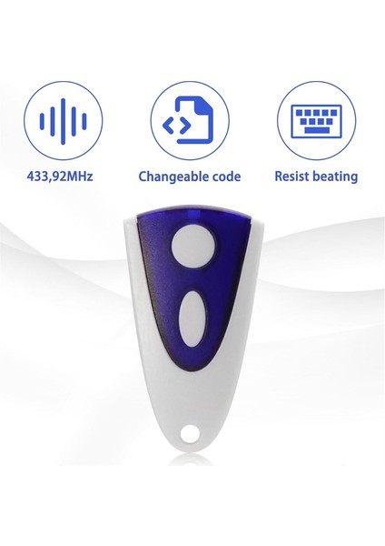Novoferm Garaj Kapısı Açacağı Uzaktan Kumandası Garaj Kapısı Açacağı Uzaktan Kumandası 433.92 Mhz Yedek 1 Adet (Yurt Dışından)