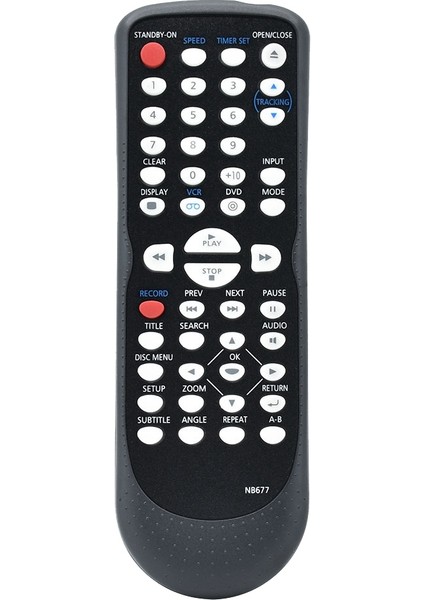 NB677 Uzaktan Kumanda Magnavox NB677UD CDV220MW9 CDV220MW9/F DVD Vcr Oynatıcı Uzaktan Kumanda Değiştirme (Yurt Dışından)