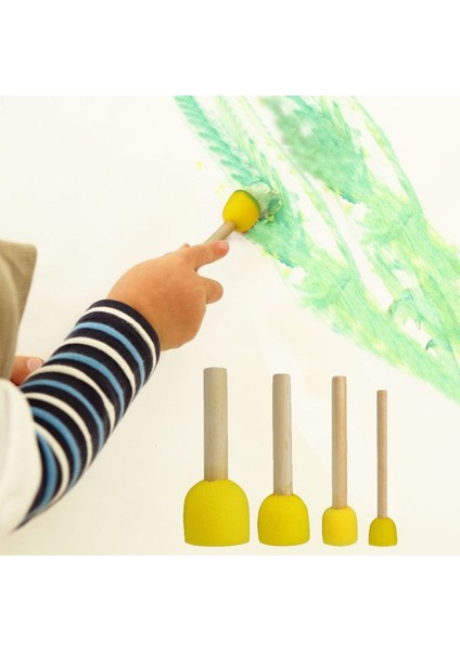 20 Pcs Yuvarlak Süngerler Fırça Seti Çocuk Boyama Araçları - Sünger Boyama Seti Çocuklar Için 4 Boyutta Dıy Boyama Araçları (Yurt Dışından) indirimleri