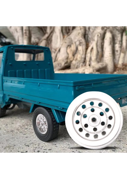Wpl Için D12 B24 B16 B36 C14 C24 Mn MN99S Jjrc Q60 Q65 Rc Araba Yükseltme Parçaları Metal Jant Hub Yedek Aksesuarlar, Gümüş (Yurt Dışından) modelleri