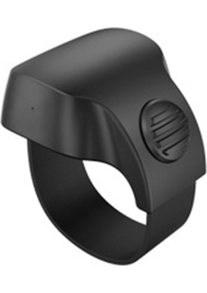 Taşınabilir Mini Bluetooth 5.1 Telefon Selfie Deklanşörü Uzaktan Kumanda Halkası Kablosuz Akıllı Uzaktan Kumanda Halkası (Siyah) (Yurt Dışından)