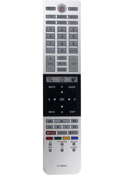 CT-90427 Uzaktan Kumanda Toshiba Tv Için Değiştirin 58L7350U 75035123 65L9300UM 58L9300U 65L9300U (Yurt Dışından)