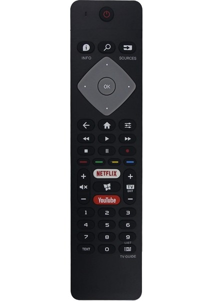 Philips Tv Için Yedek Uzaktan Kumanda BRC0884305/01 32PHS6825/60, Netflıx Youtube 4K Akıllı LED UHD Android Hdtv ile (Yurt Dışından)