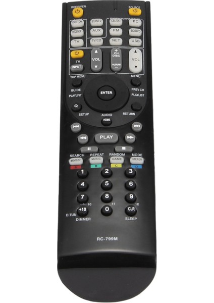 Onkyo Için Uzaktan Kumanda RC-799M HT-R391 HT-R558 HT-R590 HT-R591 HT-S5500 RC-834M RC-737M RC-812M RC-801M RC-803M (Yurt Dışından)