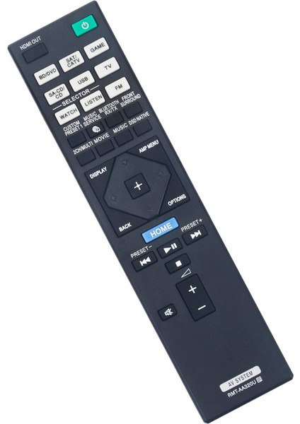 RMT-AA320U RMTAA320U Sony Av Alıcısı Için Yedek Uzaktan Kumanda STR-ZA810ES STR-DN1080 STRZA810ES STRDN1080 (Yurt Dışından)