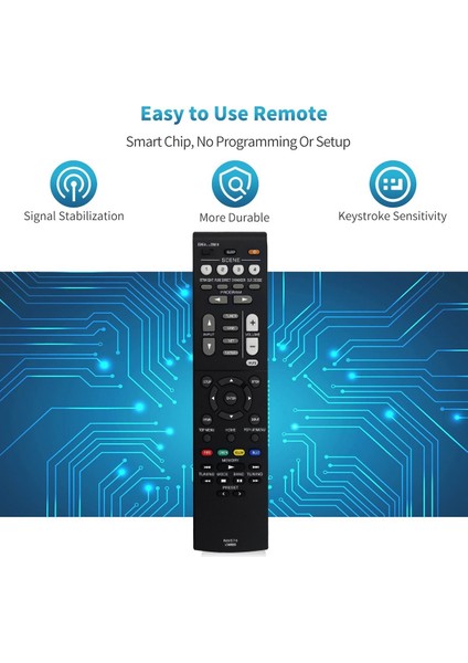 Yamaha Musiccast Stereo Av Alıcısı RX-V4A RX-V4ABL Için RAV574 VDM8690 Uzaktan Kumandayı Değiştirin (Yurt Dışından) indirimleri