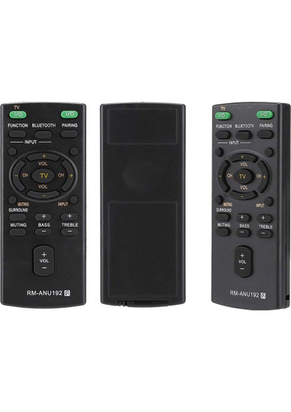 RM-ANU192 Sony Ses Çubuğu Için Bluetooth Hoparlör Uzaktan Kumanda SACT60BT SS-WCT60 SSWCT60 HT-CT60BT HTCT60BT SA-CT60BT (Yurt Dışından) modelleri