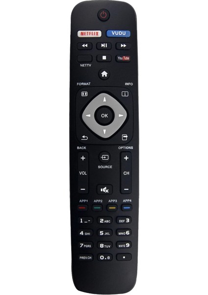NH500UP Uzaktan Kumanda Philips LCD Tv Için Uygun Uzaktan Kumanda Rontrol NH500UP Yedek Uzaktan Kumanda (Yurt Dışından)