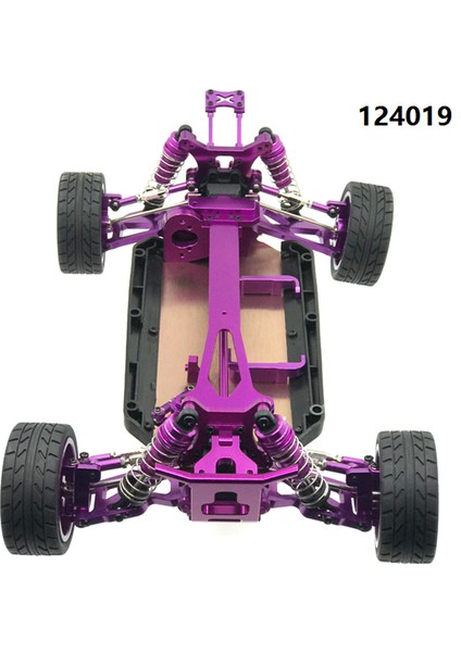 Adet Metal Amortisör Damperi Wltoys 124019 124018 144001 Rc Araba Yedek Parça Yükseltme Aksesuarları, Kırmızı (Yurt Dışından) fiyatları