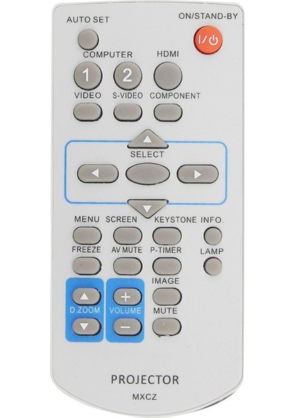 Panasonic Projektör PT-VW330U PT-VX400U PT-VW330E Için Uzaktan Kumanda Mxcz'yi Değiştirin (Yurt Dışından)