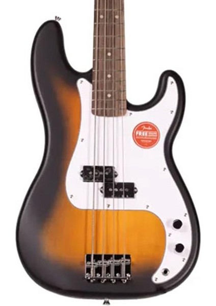 Squier Debut Serisi Precision Bass Laurel Klavye 2 Ton Sunburst Bas Gitar modelleri