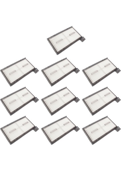 X8 Pro / Robot Süpürge Aksesuarları Hepa Filtresi Için 10 Adet Yedek Yıkanabilir Filtre (Yurt Dışından)