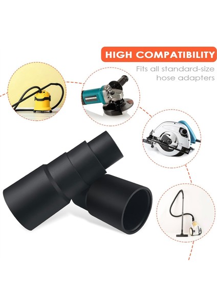 6'lı Paket Elektrikli Süpürge Adaptörü 4 Katmanlı Siyah, Hortum Adaptörü 25 mm Ila 42 Mm, Redüktör (Yurt Dışından) fiyatları