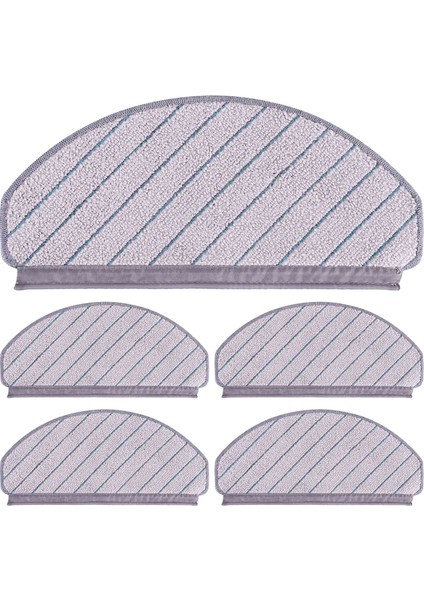 T10/T10 Turbo Robot Süpürge Yedek Parçası Paspas Bezi 5 Adet (Yurt Dışından) modelleri