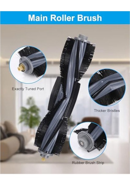 X1 Omni/x1 E Turbo Elektrikli Süpürge Aksesuarları, Ana Fırça Yan Fırçalar Filtreler, Paspas, Toz Torbaları (Yurt Dışından) fırsatları