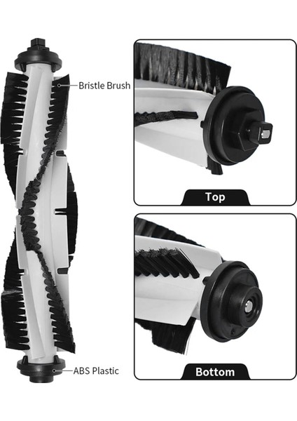 3115 / EV675 Robot Süpürge Ana Yan Fırça Hepa Filtre Paspas Bezi Bezi Ataşmanı Yedek Parça (Yurt Dışından) fiyatları