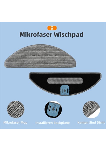 Combo I8+ / I8 J5 J5+ I5 I5+ Robot Yıkanabilir Paspas ve Su Çekirdek Filtreleri Için (Yurt Dışından) modelleri