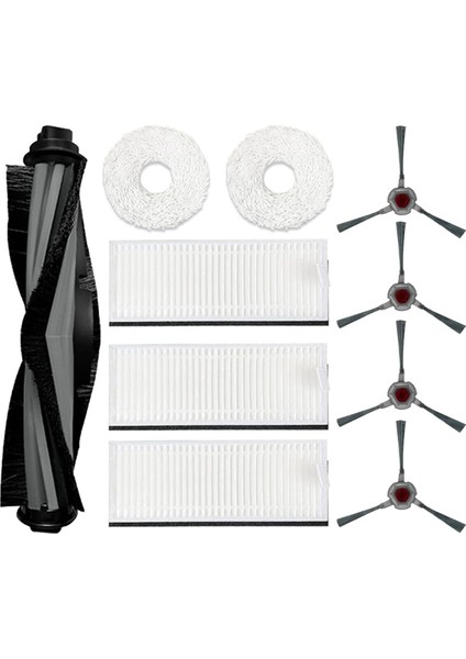 N9+ Yedek Parçaları Için Aksesuarlar Elektrikli Süpürge Ana Yan Fırçalar Hepa Filtreler Paspas Yedek Parçası (Yurt Dışından)