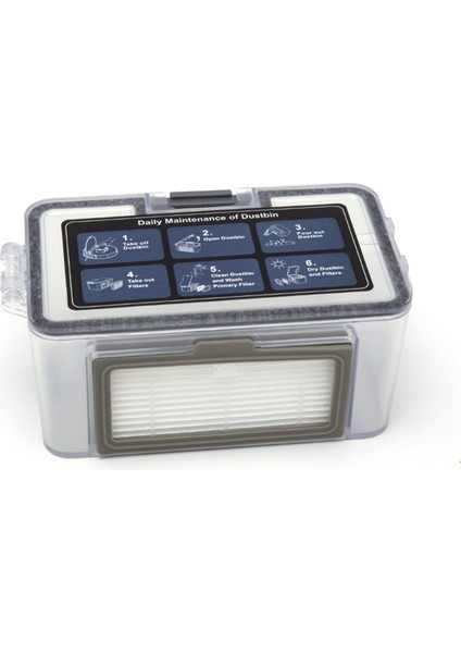 BR150/BR151 Robot Süpürge Toz Haznesi Kutusu Aksesuarları Yedek Parçaları (Yurt Dışından) indirimleri