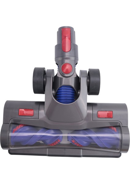 V11 V10 V8 V7 V15 Kablosuz Elektrikli Süpürgeler Için Zemin Temizleyici Ekler LED Işıklı Çift Silindirli Fırça (Yurt Dışından)