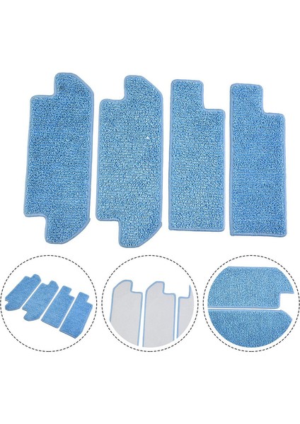 Legee 669 Robot Süpürgeler Zemin Halı Temizleme Pedi Için 2 Set Mop Bezi Aksesuar Seti (Yurt Dışından) fiyatları