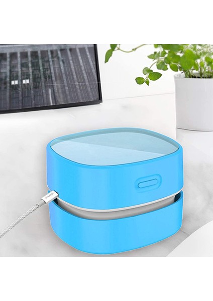 Masaüstü Elektrikli Süpürge, Otomatik Kapanma Fonksiyonlu Enerji Tasarruflu Masa Süpürgesi, Klavye/ev/ofis Için (Mavi Şarj) (Yurt Dışından) fırsatları