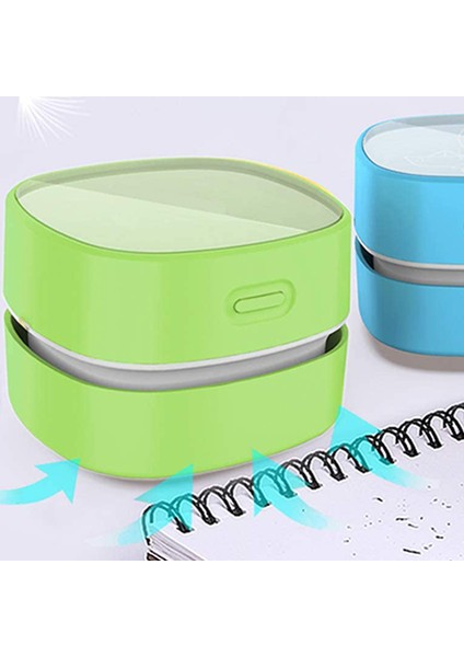 Masaüstü Elektrikli Süpürge, Otomatik Kapanma Fonksiyonlu Enerji Tasarruflu Masa Süpürgesi, Klavye/ev/ofis Için (Mavi Şarj) (Yurt Dışından) indirimleri