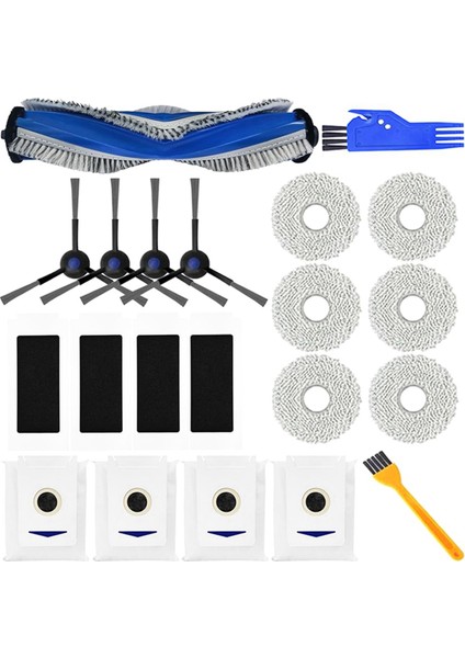 T30S/T30S Combo Robot Temizleyiciler Için Elektrikli Süpürge Yedek Parça Takımı (Yurt Dışından)