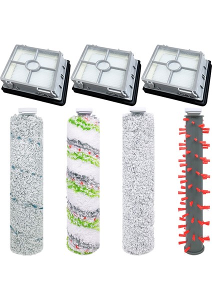 X7 2955Z F2832 3350 Islak Kuru Elektrikli Süpürge Için Silindir Fırça Filtre Yedek Parçaları (Yurt Dışından)