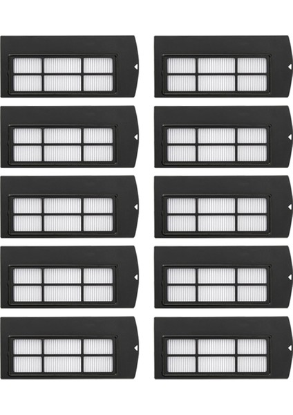 X9 Robot Süpürge Için Hepa Filtreler Yıkanabilir Filtre Yedekleri Aksesuarlar Eleman, 10 Adet (Yurt Dışından)