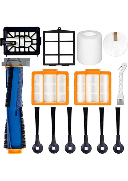 Toz Filtresi Yan Fırça Verimli Hepa AV2501AE/AV2502AE Robot Süpürge Parçaları (Yurt Dışından)