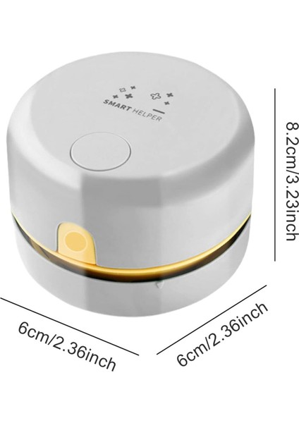 Masa Süpürgesi, Mini Masa Toz Şarjlı Süpürge, El Süpürgesi Masa-Beyaz (Yurt Dışından) modelleri