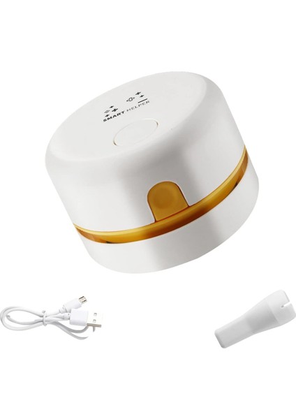 Masa Süpürgesi, Mini Masa Toz Şarjlı Süpürge, El Süpürgesi Masa-Beyaz (Yurt Dışından) fırsatları