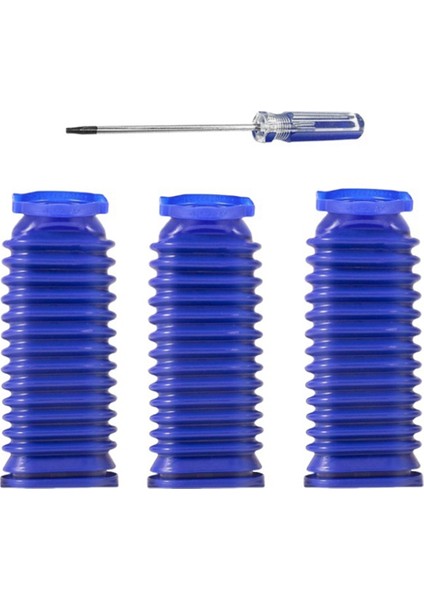 Tambur Emiş Mavi Hortum Bağlantı Parçaları V7 V8 V10 V11 Elektrikli Süpürge Yedek Parçaları Tornavida ile (Yurt Dışından)