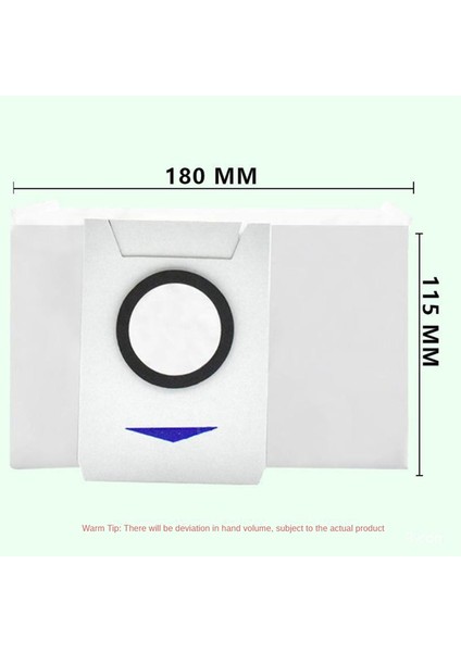 X1/x1 OMNI/T10 TURBO/T10 OMNI/T20 Pro /T20 OMNI/T20 Robot Süpürge Için 12 Adet Toz Torbası (Yurt Dışından)