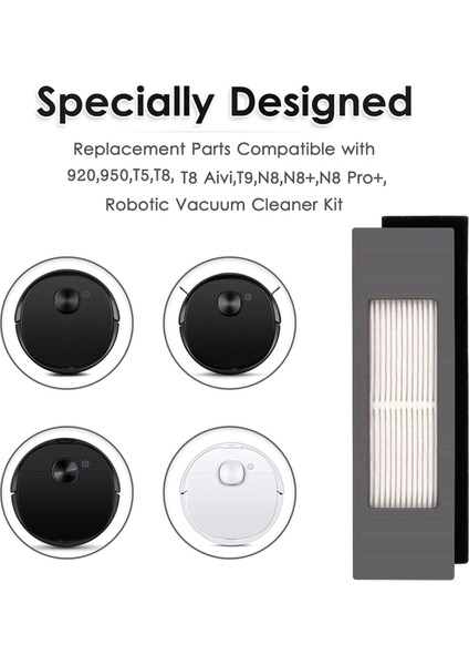 Ozmo 920 950 T8 Max T9 T5 N5 N7 N8+ N8 DX55 DX93 DJ65 Için Hepa Filtre, Vakum Kiti (Yurt Dışından) indirimleri